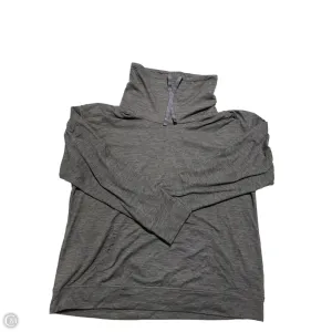 SweatWickingLining Athletic Sweatshirt Crewneck By Crane In Grey, Size: Xxl