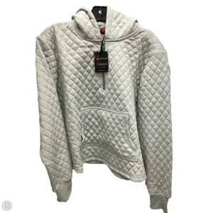 Elegant Layer Stretch Ease Sweatshirt Hoodie By Philosophy In Grey, Size: S