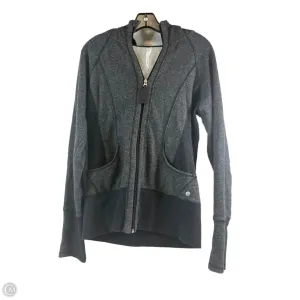 Sweatshirt Hoodie By Reflex In Grey, Size: L SeamlessFit