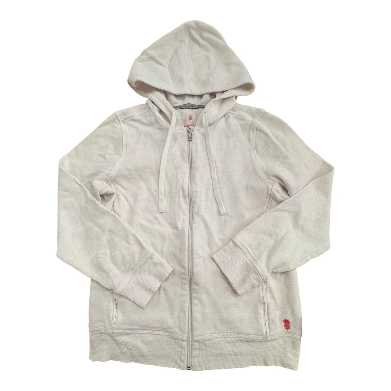 Basic Wear Sweatshirt Hoodie By Tommy Bahama In White, Size:M