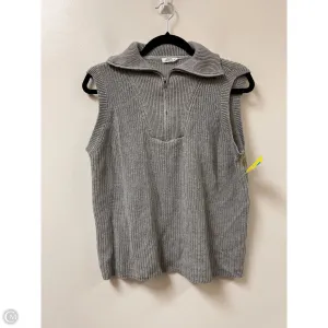 Storm Core Sweatshirt Collar By Clothes Mentor In Grey, Size: Xs