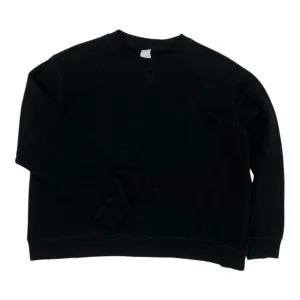 Joyful Mood Beach Ready Sweatshirt Crewneck By H&M In Black, Size:Xl