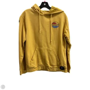 Dynamic Glow Stage Feel Sweatshirt Hoodie By Clothes Mentor In Yellow, Size: S
