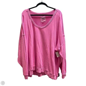 Winter Ready Sweatshirt Crewneck By Aerie In Pink, Size: Xl