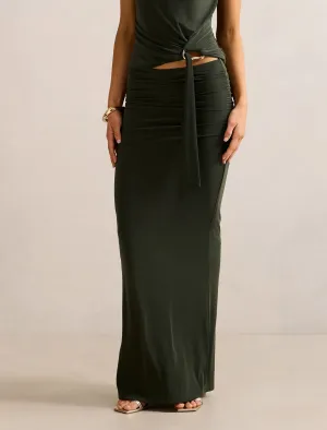 Effortless Fashion Jazelle Jersey Maxi Skirt