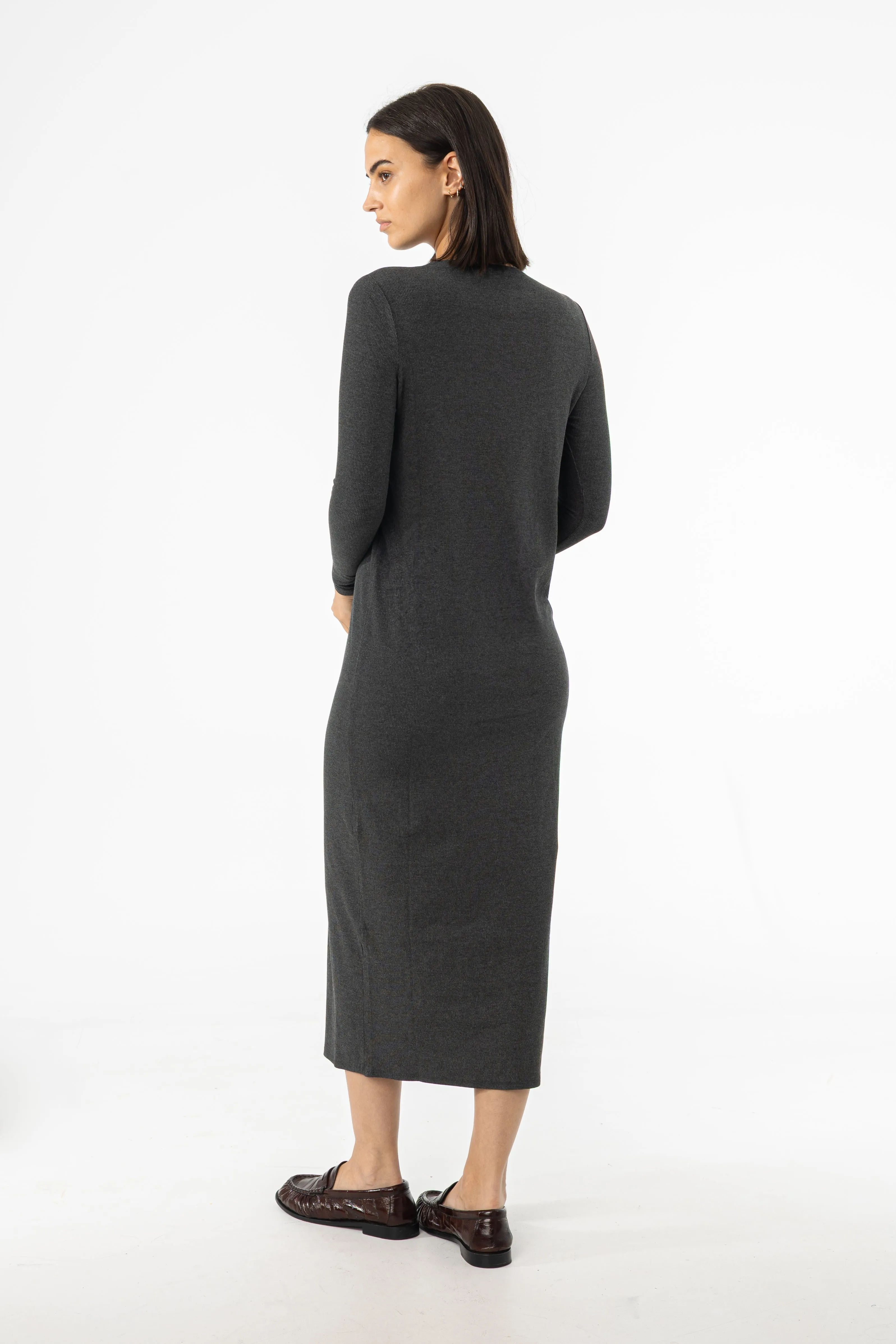 Fashion Layer Grey Basic Maxi