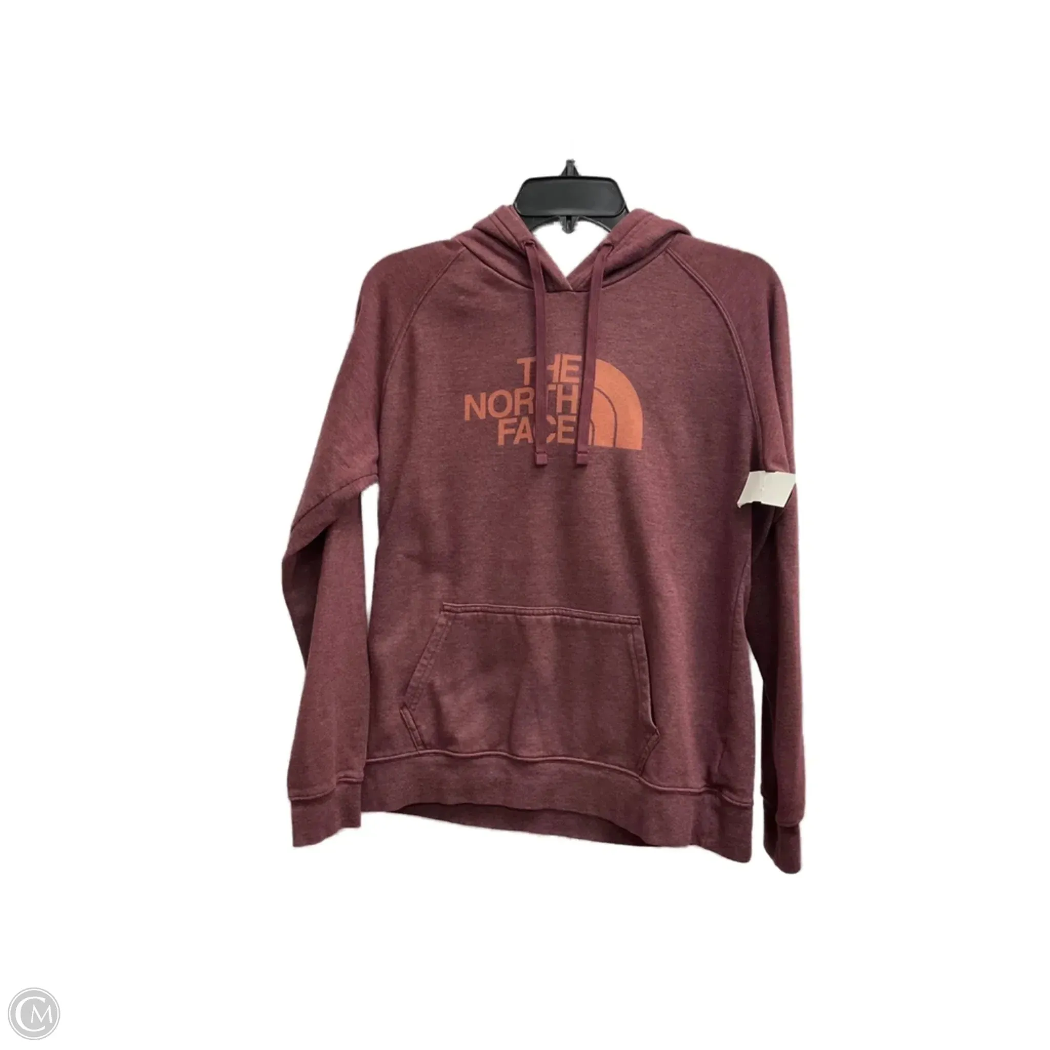 Sweatshirt Hoodie By The North Face In Maroon, Size: M Smile Glow