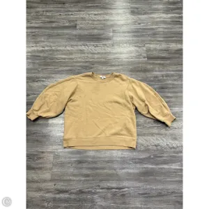 Sweatshirt Crewneck By Agolde In Tan, Size: L CompressionEnhanced