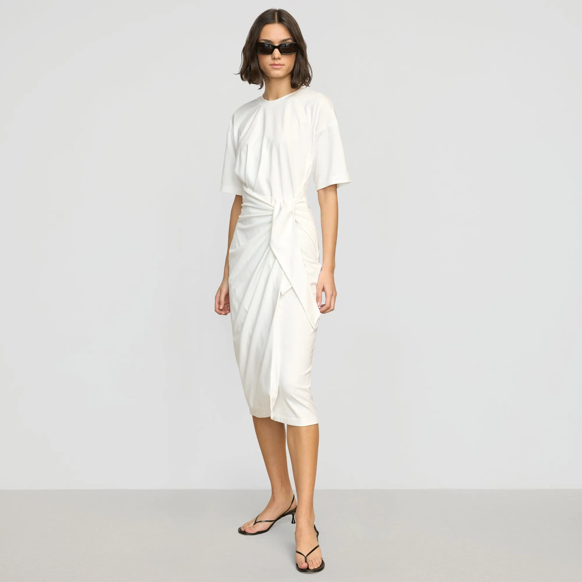 Timeless Fashion Noa Organic Cotton T-Shirt Wrap Dress
