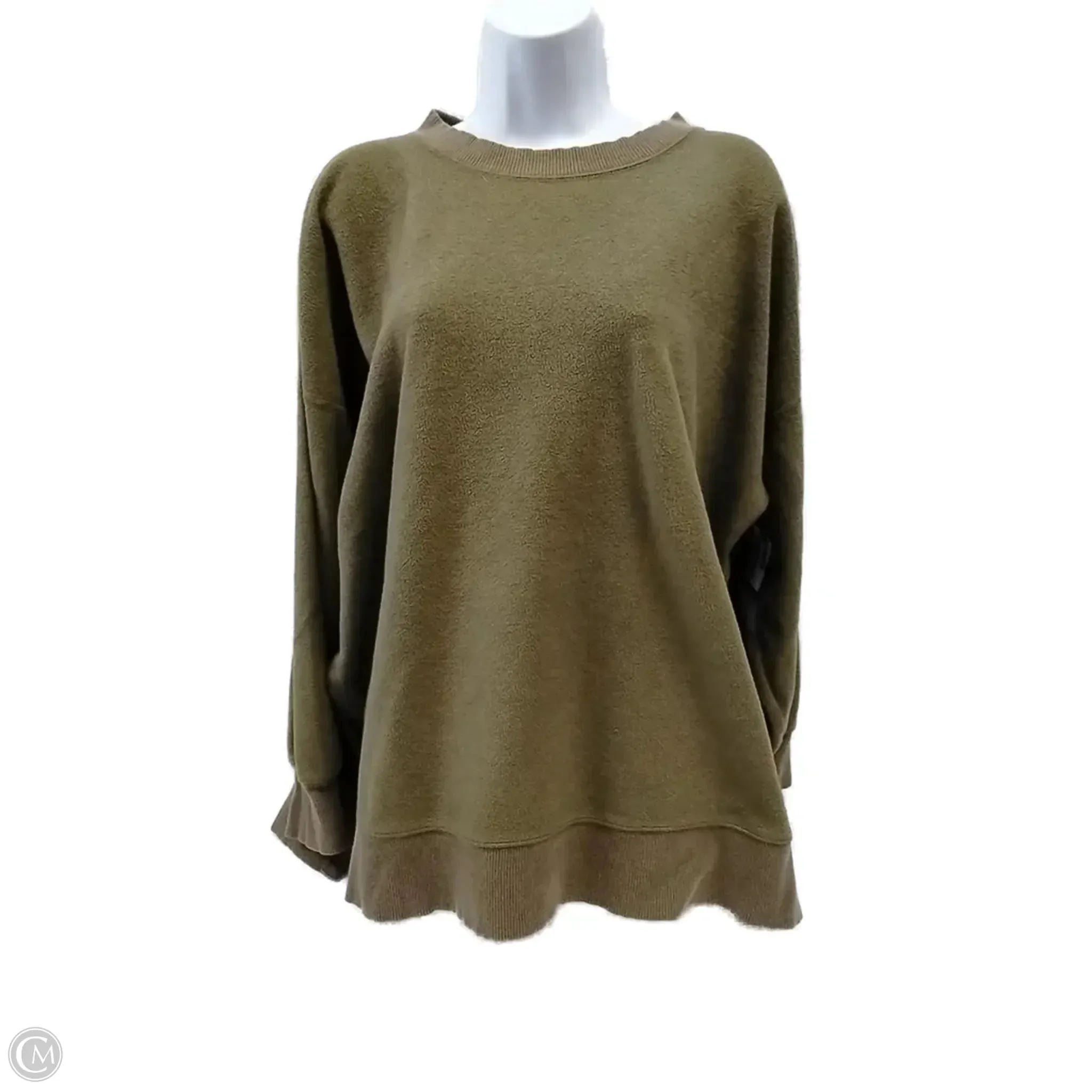 Sweatshirt Collar By Aerie In Green, Size: L Body Free