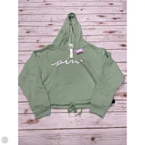 Evening Chic Night Out Sweatshirt Hoodie By Pink In Green, Size: Xs