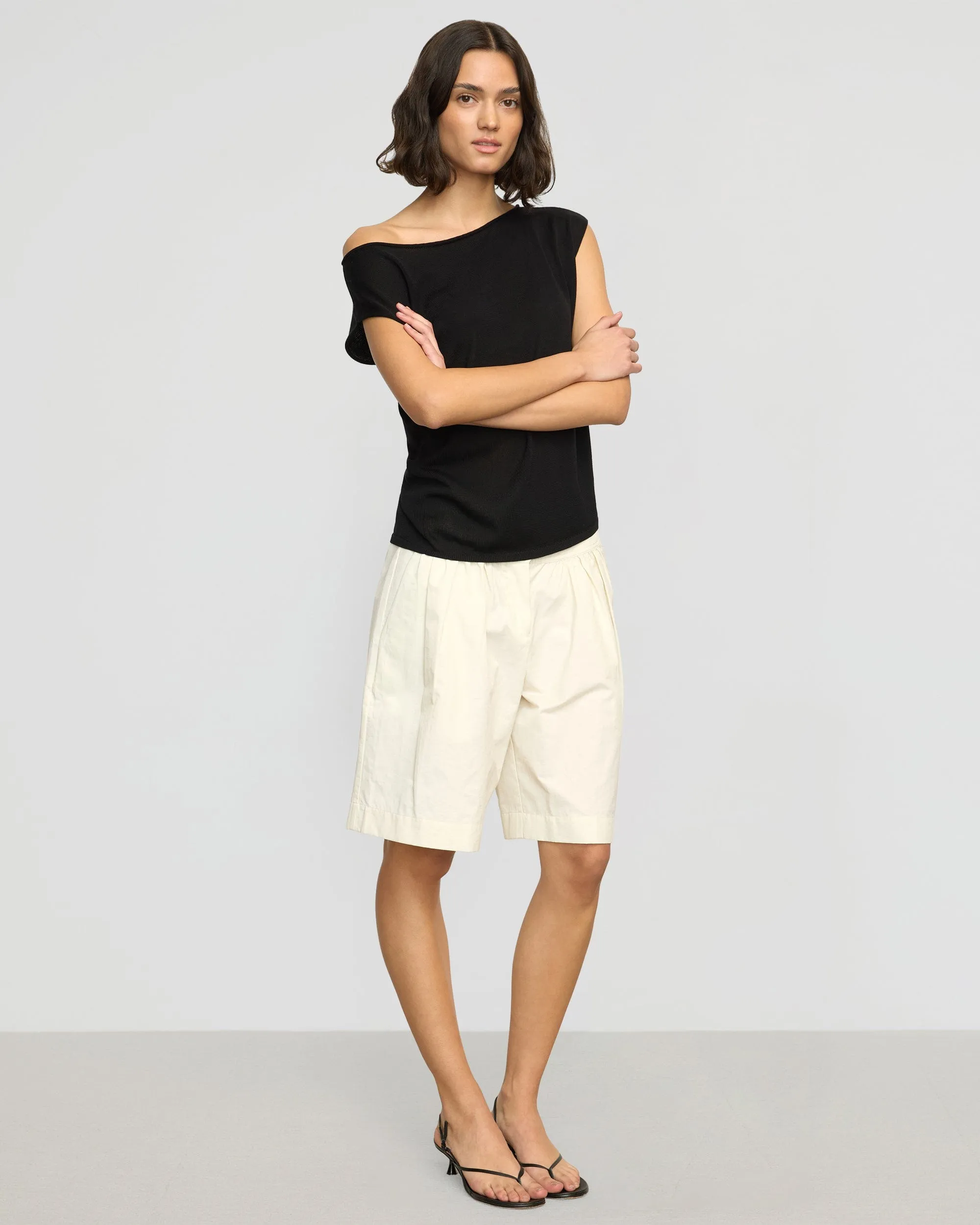 Arlo Cotton Bermuda Short Warm Look