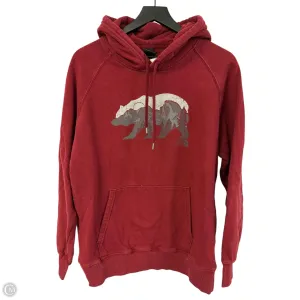 Fashion Footwear Sweatshirt Hoodie By The North Face In Red, Size: Xl