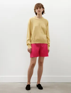 Lucid Pleats Shorts Bright Pink Semi Formal camping clothing