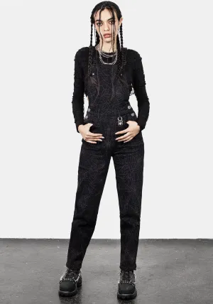Bold Look Professional Wear Non Fade Fabric Venom Mom Dungarees
