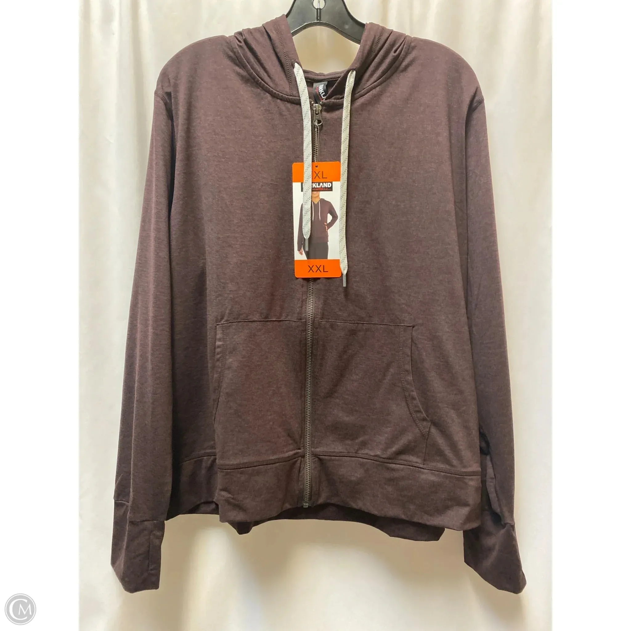 Repair Fit Sweatshirt Hoodie By Kirkland In Purple, Size: Xxl