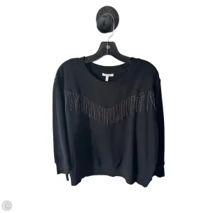 Sweatshirt Crewneck By Maurices In Black, Size: Xxl Layer Light