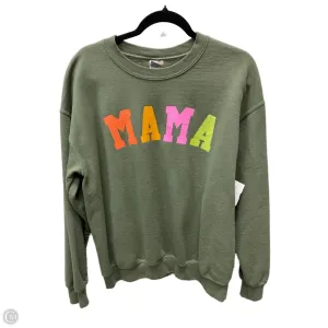 SnagResistant Weave FlatlockStitching Sweatshirt Crewneck By Gildan In Green, Size: M