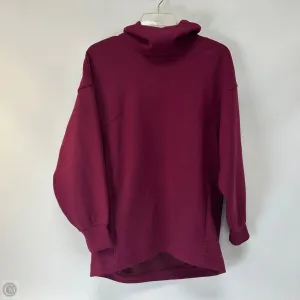 Athletic Sweatshirt Collar By Lululemon In Purple, Size: 6 EcoFriendlyTextile