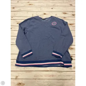 Regular Fit CompressionEnhanced Sweatshirt Crewneck By Life Is Good In Blue, Size: Xxl