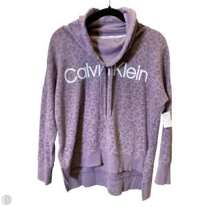 Sweatshirt Hoodie By Calvin Klein In Animal Print, Size: M Virtual Fit Smart Skirt