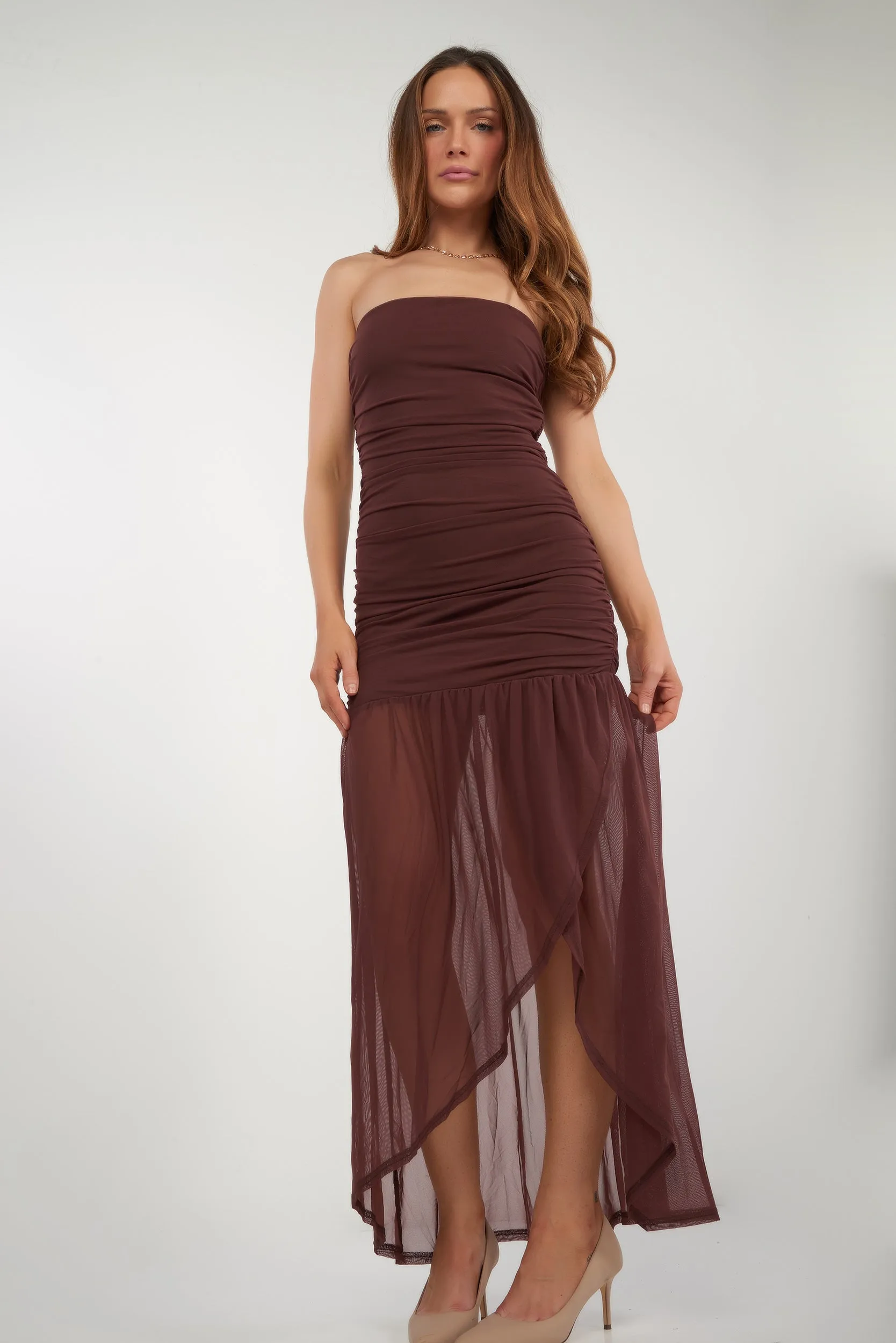 Robe bustier en mesh - MD2518 - (R-B3) Park Date