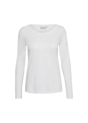 Rena Long Sleeve T-Shirt Multi Panel Design V neck