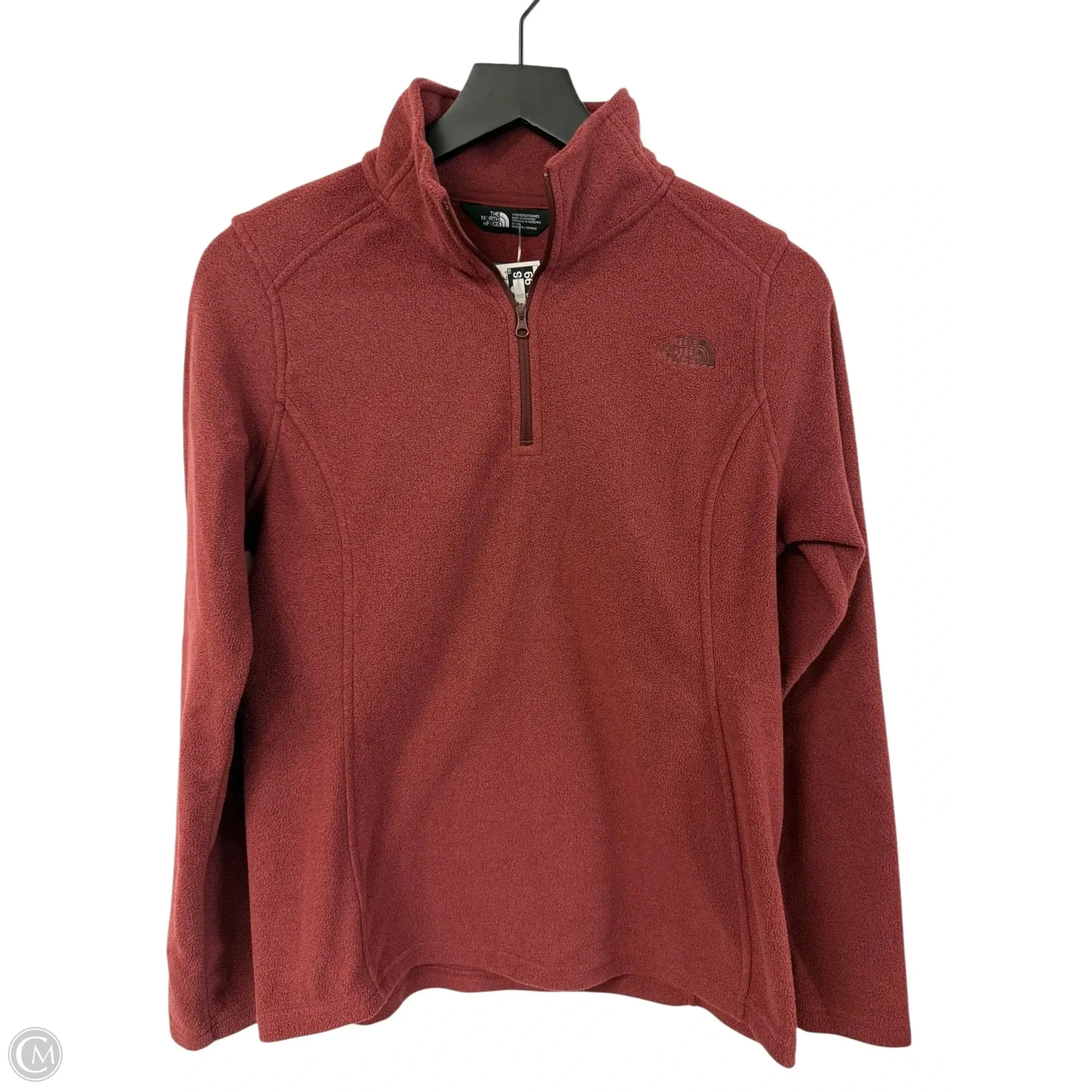 Sweatshirt Collar By The North Face In Red, Size: M WrinkleFree Fabric