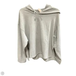 Active Apparel Classic Shirt Athletic Sweatshirt Hoodie By Nike Apparel In Grey, Size: S