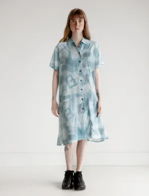 Maygen Palace Blue/Sand Print Quiet Luxury