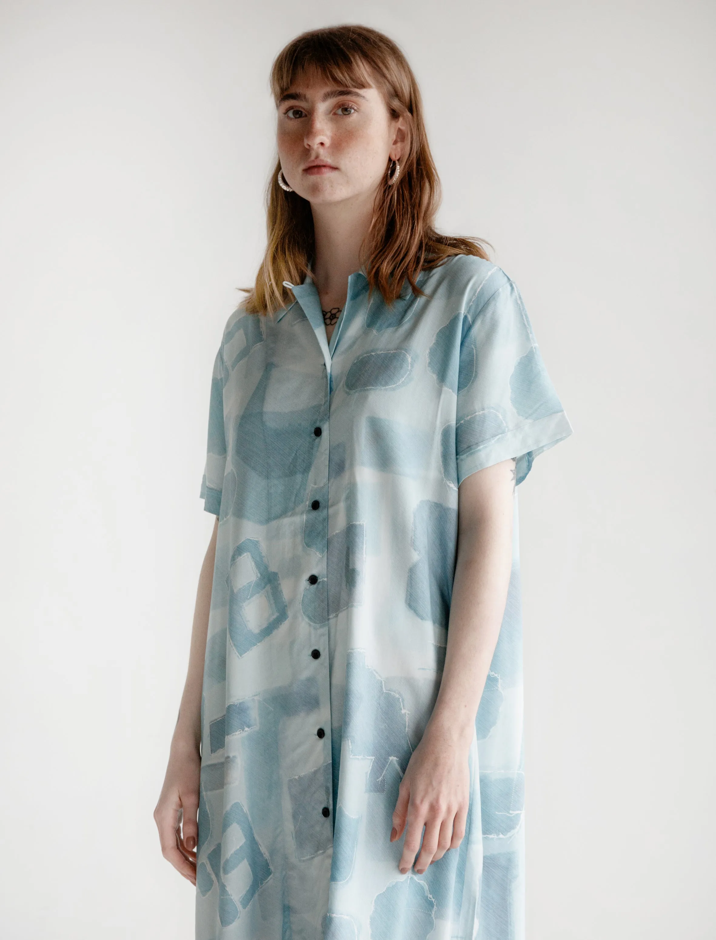 CompressionEnhanced Maygen Palace Blue/Sand Print