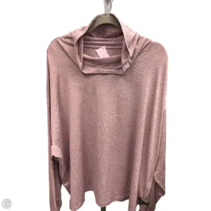 Sweatshirt Hoodie By Athleta In Purple, Size: 3x Drive Core LightweightInsulation