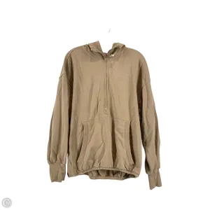 Sweatshirt Hoodie By Cme In Brown, Size: Xl VentilatedMesh Chic Design