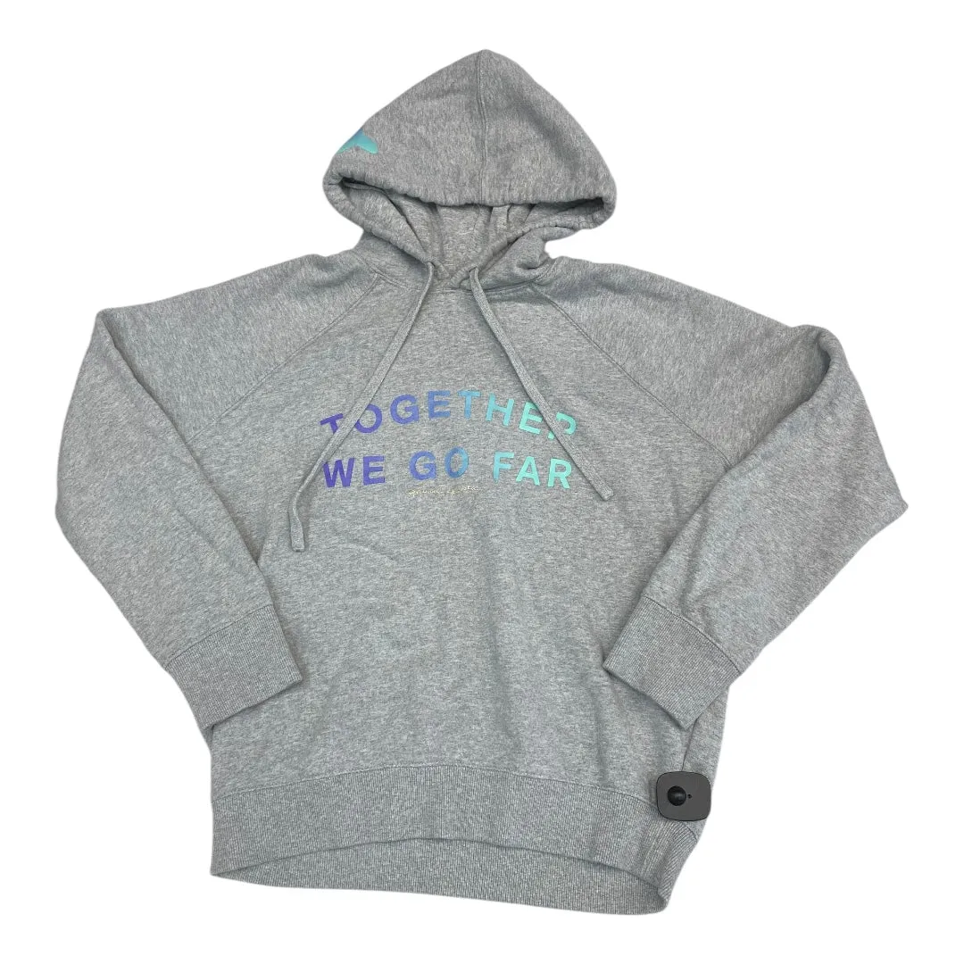 Sweatshirt Hoodie By Spiritual Gangster In Grey, Size:L Trend Base Model Edge