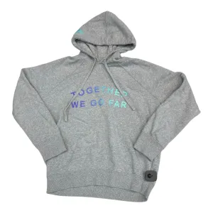 Sweatshirt Hoodie By Spiritual Gangster In Grey, Size:L Trend Base Model Edge