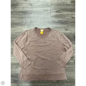 Sweatshirt Crewneck By Daily Ritual In Brown, Size: Xxl Simple Style Wind Ease