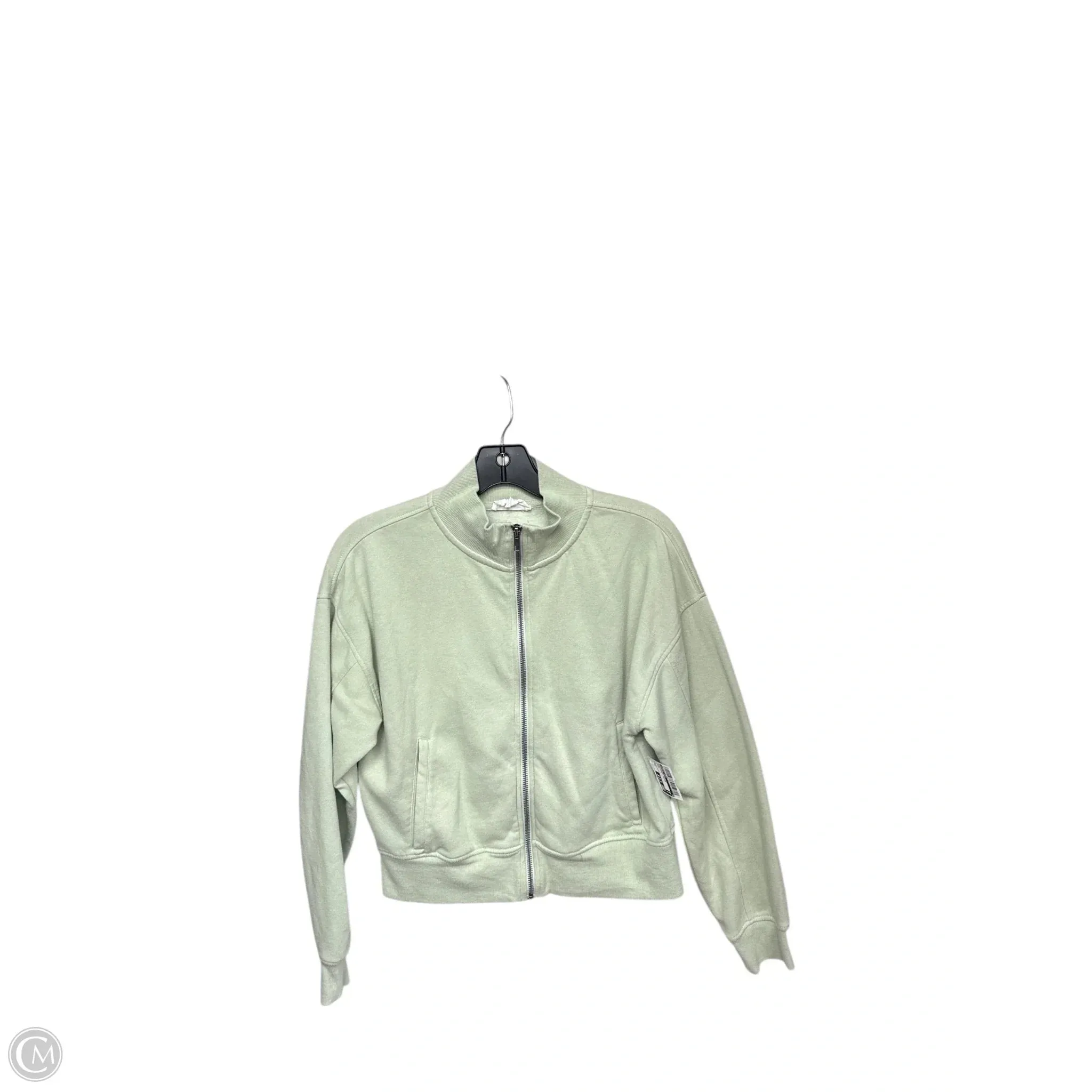 Sweatshirt Collar By Hippie Rose In Green, Size: S Love Energy Travel Proof