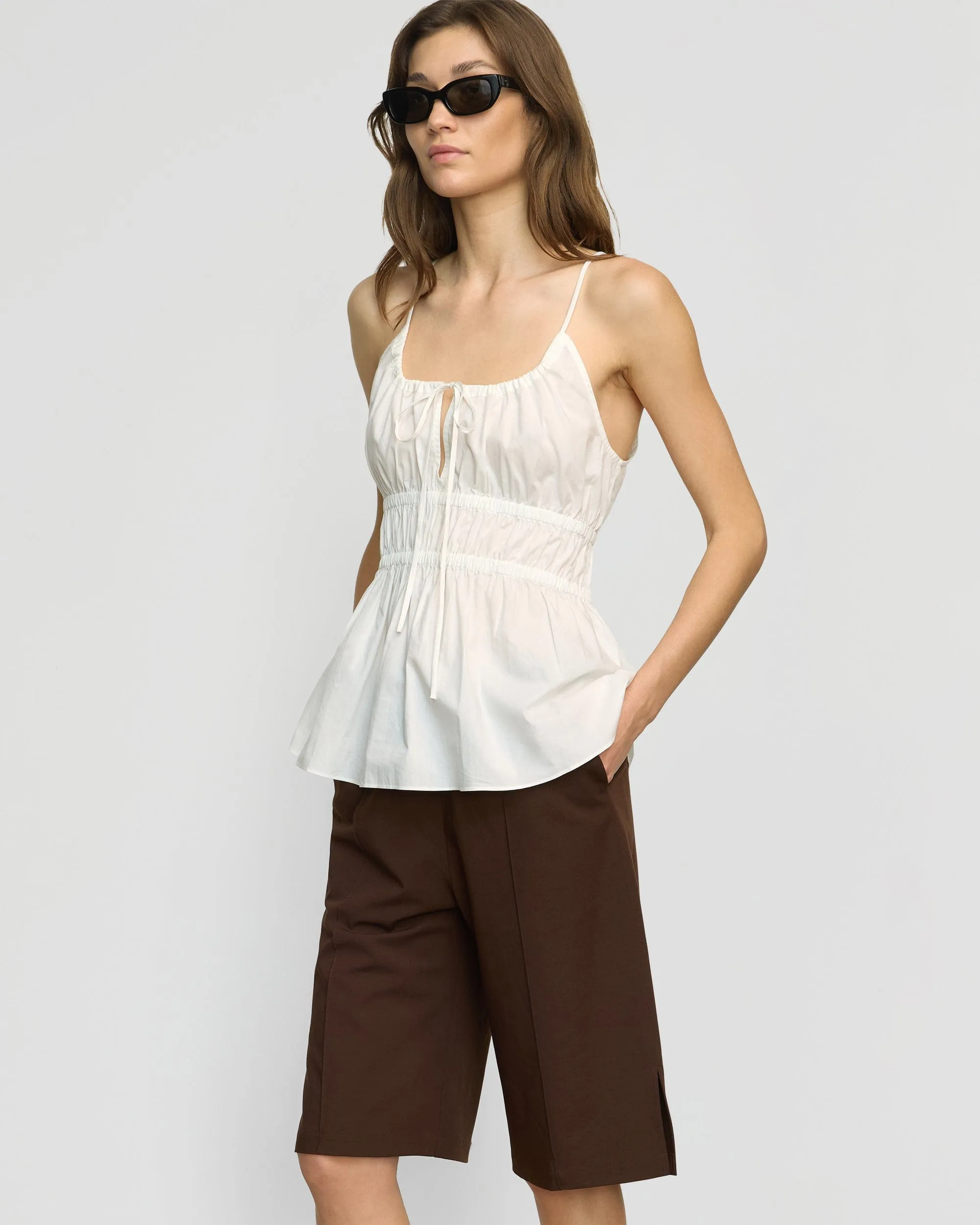 Gallia Stretch-Waist Bermuda Short Casual Clothing