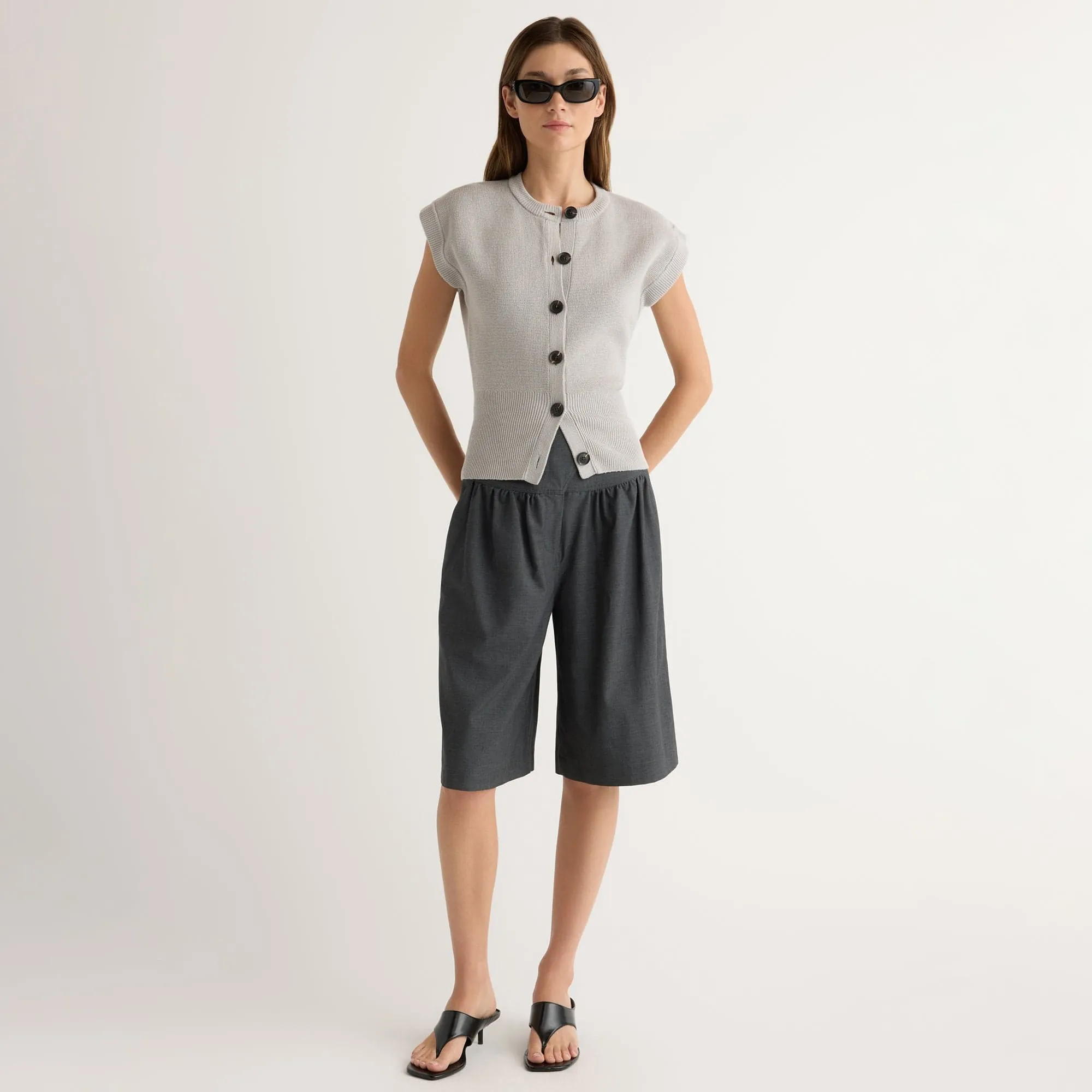 Arlen Suiting Bermuda Short Athletic Shorts