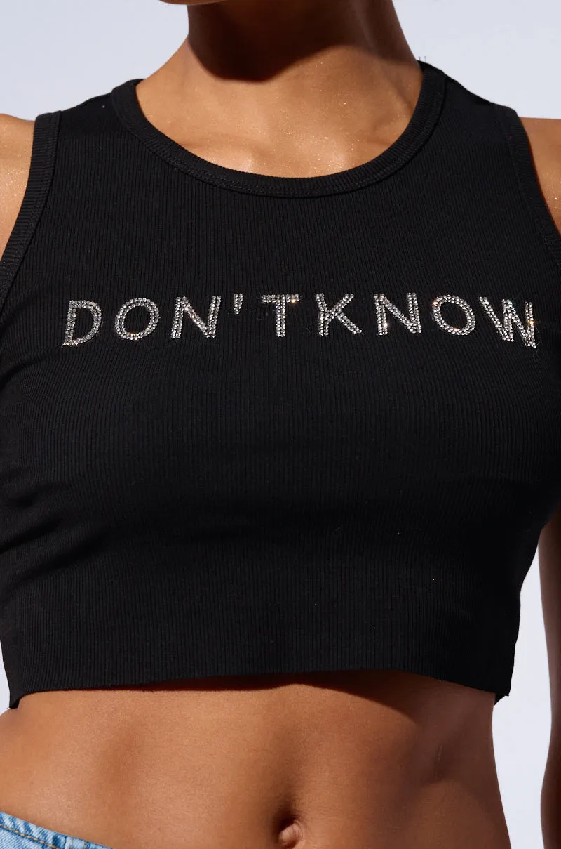 front line camouflage color DONT KNOW DONT CARE CROPPED TANK