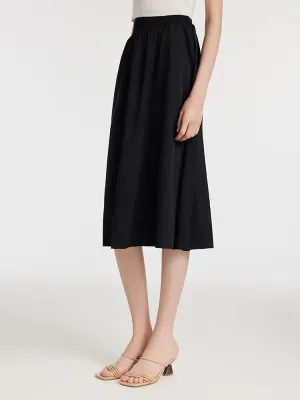 22 Momme Mulberry Silk Women Skirt Laidback Style