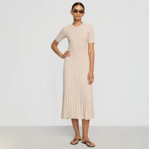 China Cool Ergonomic Cut Fena Wide-Ribbed Sweater Dress