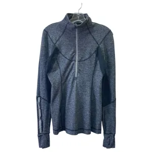 Athletic Hoodie ATHLETIC SWEATSHIRT COLLAR by LULULEMON In GREY, Size: M