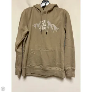 Strong Glow Repair Fit Sweatshirt Hoodie By The North Face In Tan, Size: Xs