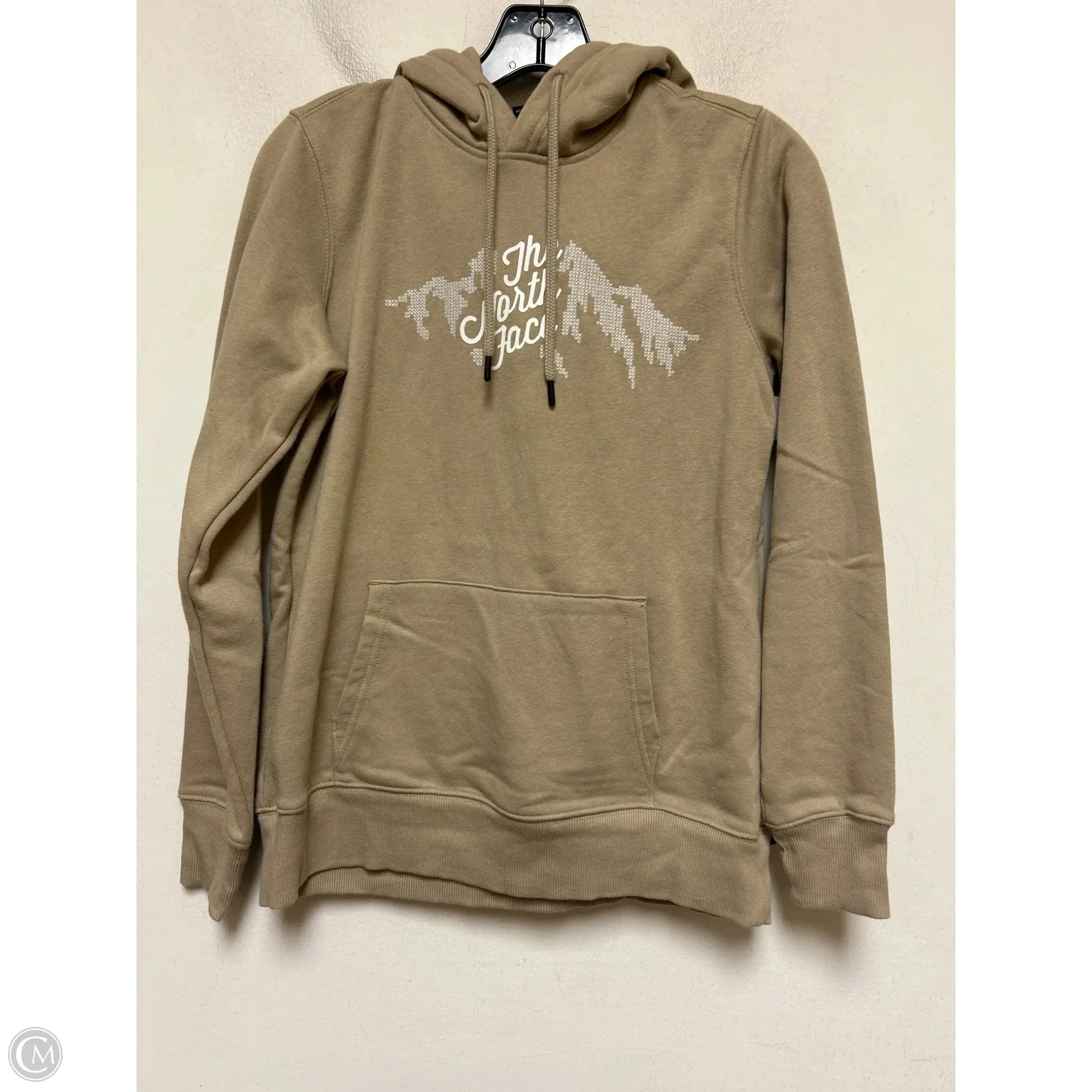 Strong Glow Repair Fit Sweatshirt Hoodie By The North Face In Tan, Size: Xs