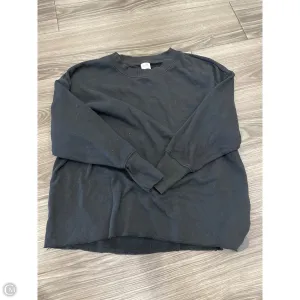 Sweatshirt Crewneck By Secret Treasures In Black, Size: S QuickAccessPockets