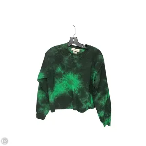 Casual Comfort Suede Mood Sweatshirt Crewneck By Clothes Mentor In Green, Size: S
