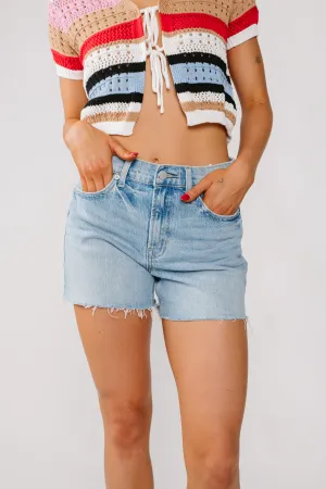 Queen Bee Denim Shorts Warm Fashion