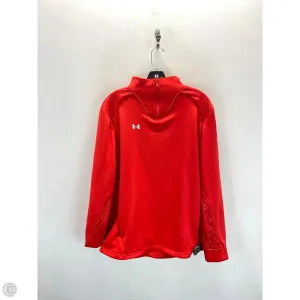 TaglessLabel Athletic Sweatshirt Collar By Under Armour In Red, Size: Xl