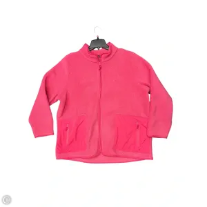 Sweatshirt Collar By Talbots In Pink, Size: 2x Vacation Mood Comfortable fit